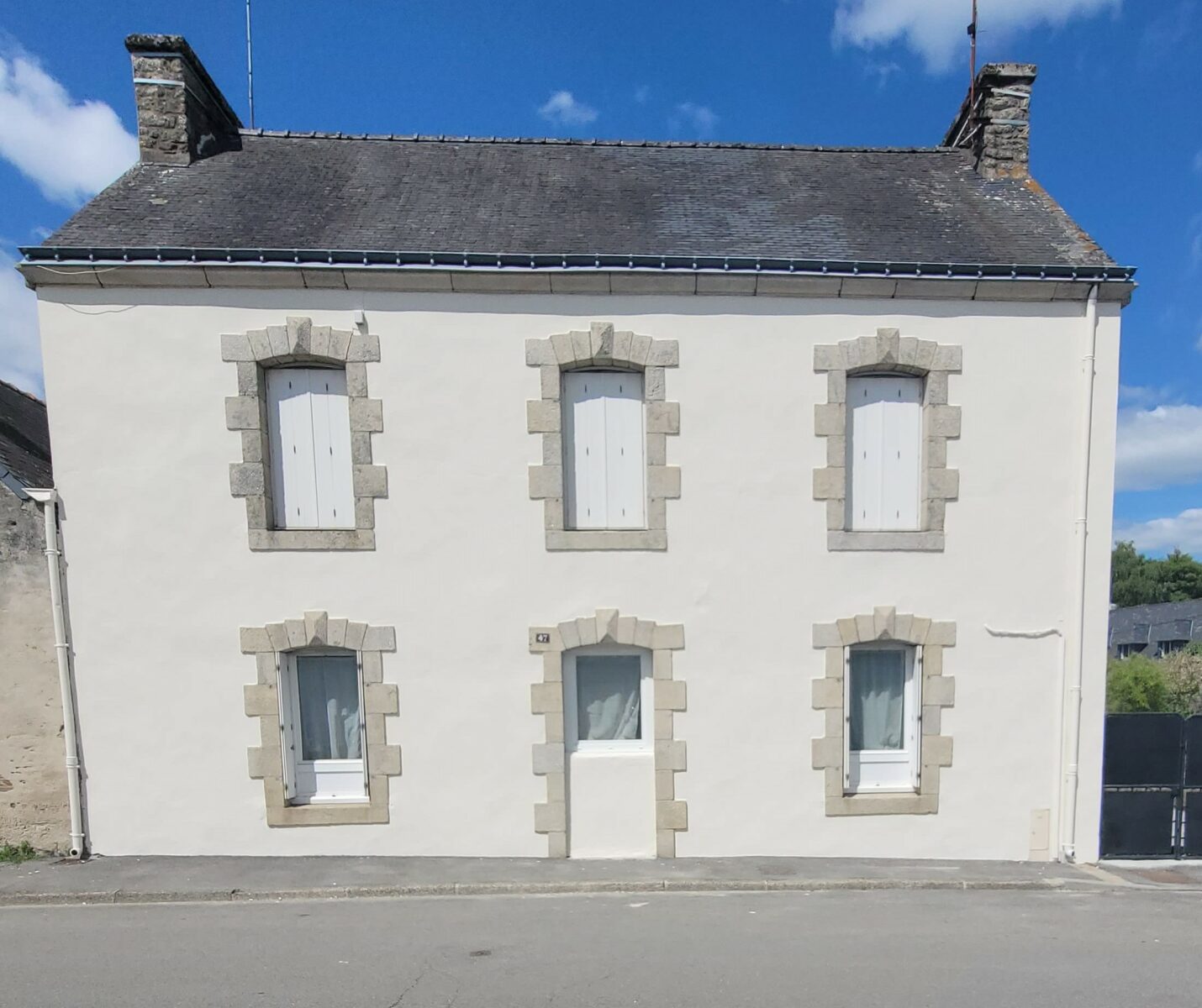 Entreprise Peinture Arnaud Coue Entreprise De Peinture A Plouay Plouay Exterieure Apres 1