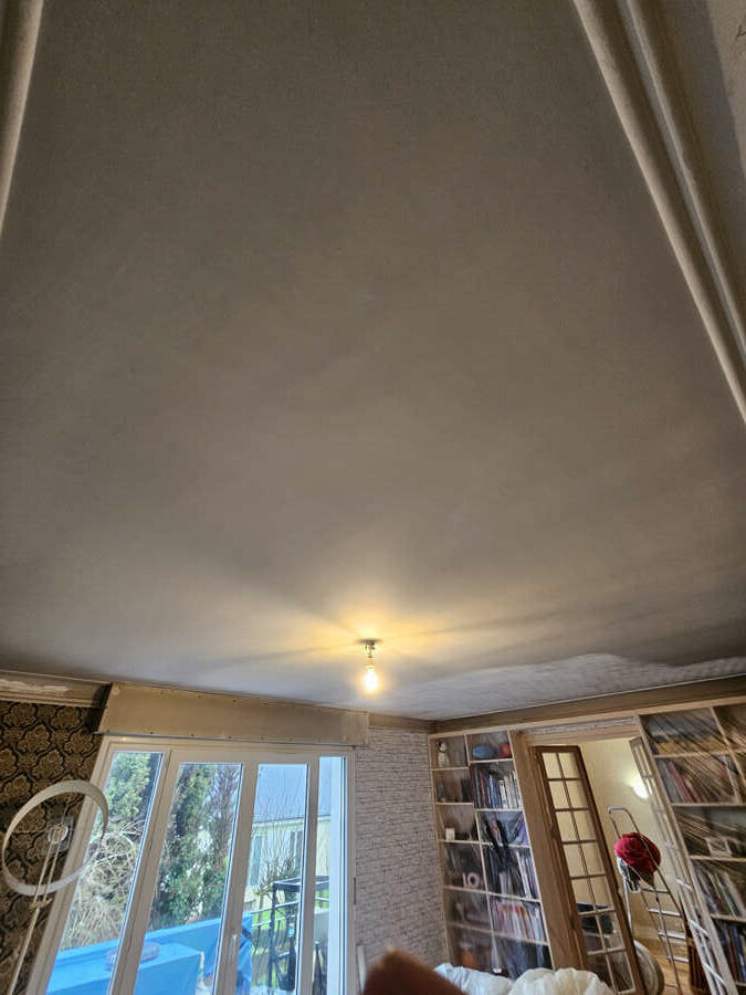 Entreprise Peinture Arnaud Coue Entreprise De Peinture A Plouay Pontivy Plafond Peinture Avant 1